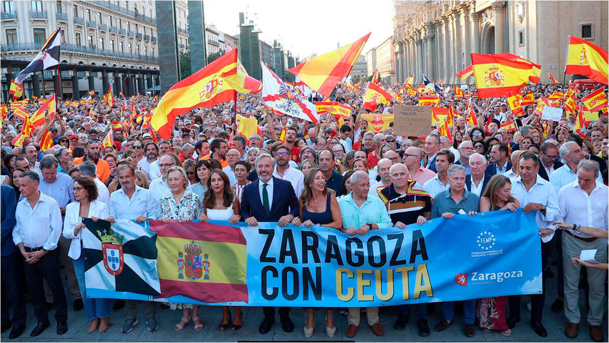 Chueca urges government to defend Ceuta’s borders: “Citizens feel abandoned”