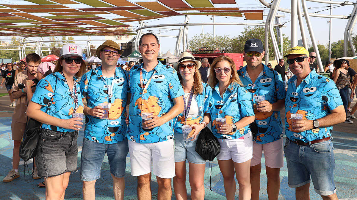 Rubén and Susana, Vive Latino attendees: "The great lineup is what encouraged us to come"