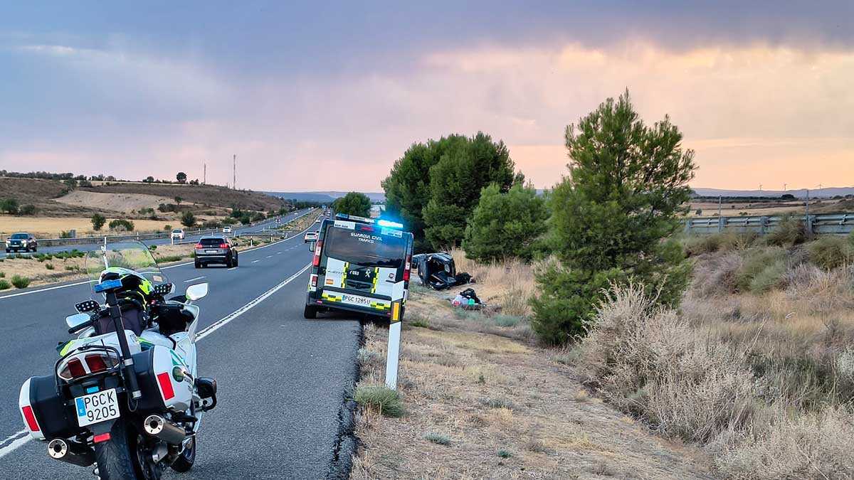 A-23 closed in Almudévar after accident causing delays toward Zaragoza