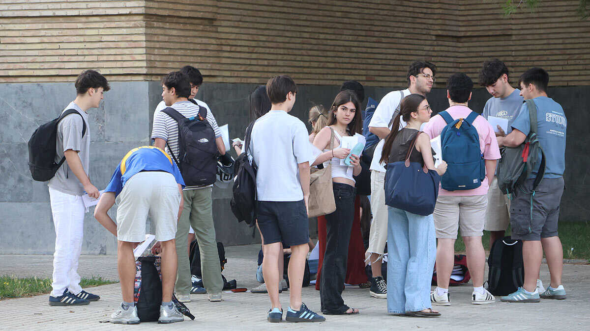 Aragonese university students start a new academic year: “I was looking forward to getting back into a routine”