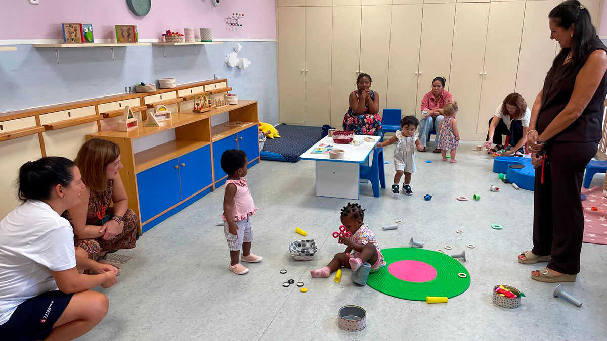 Back-to-school begins at Zaragoza’s nursery schools as 939 pupils start the year at 13 municipal centers