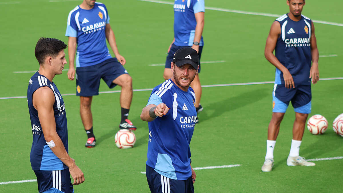 Real Zaragoza return to training with Peter Ademo back as focus turns to Juventud de Torremolinos