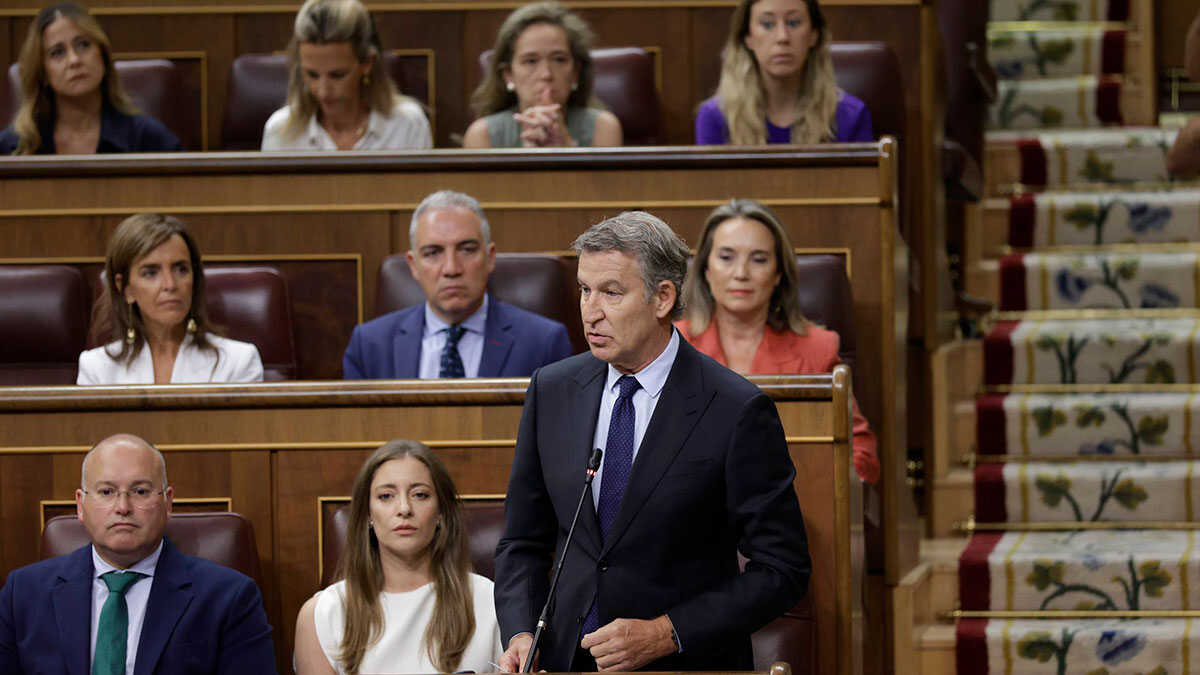 Feijóo accuses Sánchez of not being a free president: “If Morocco talks, you’re out”