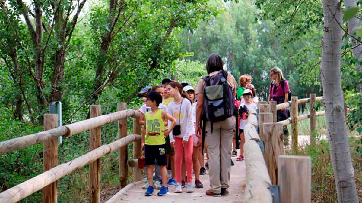 Students can discover 12 natural areas in Aragon through free activities: how to take part