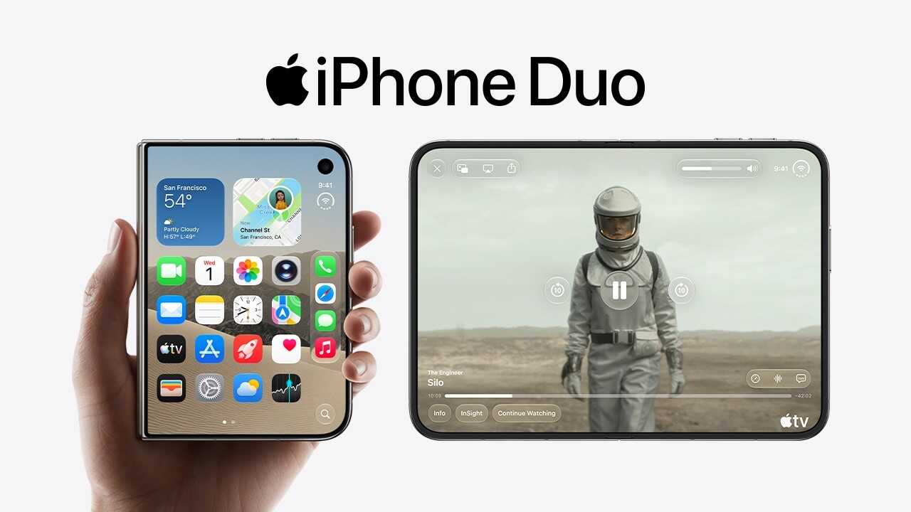 This Is the iPhone Duo, Apple's First Foldable: Price and Release Date in Spain