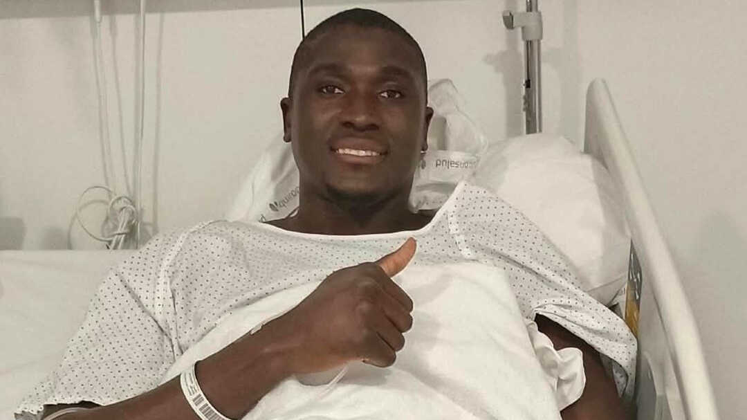 Jilson Bango takes first step toward return after successful surgery