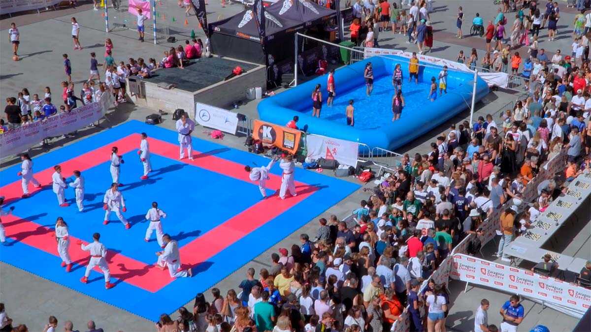 From archery to datchball: sports to try for free at Plaza del Pilar this weekend