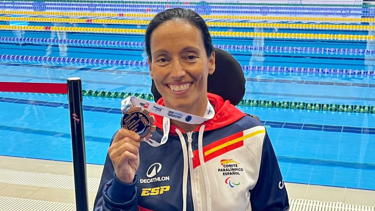 Teresa Perales wins fourth medal at European Championships in Turkey