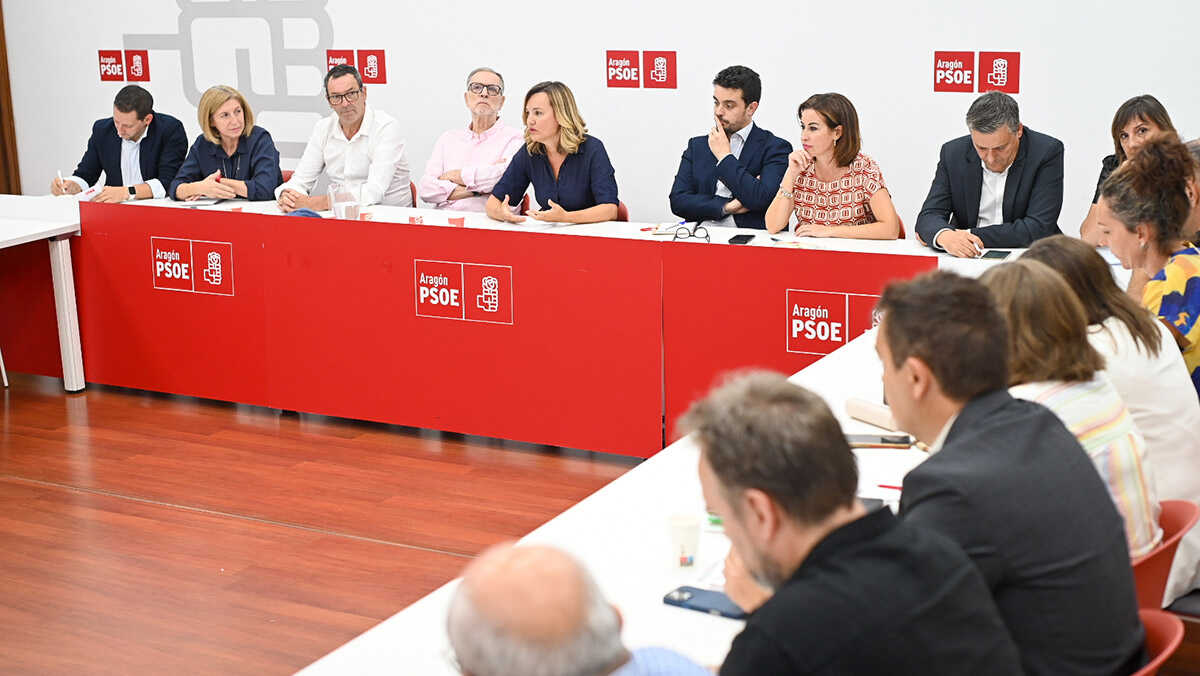 Aragon’s PSOE starts the political term with an “outstretched hand” but remains vigilant on education and healthcare
