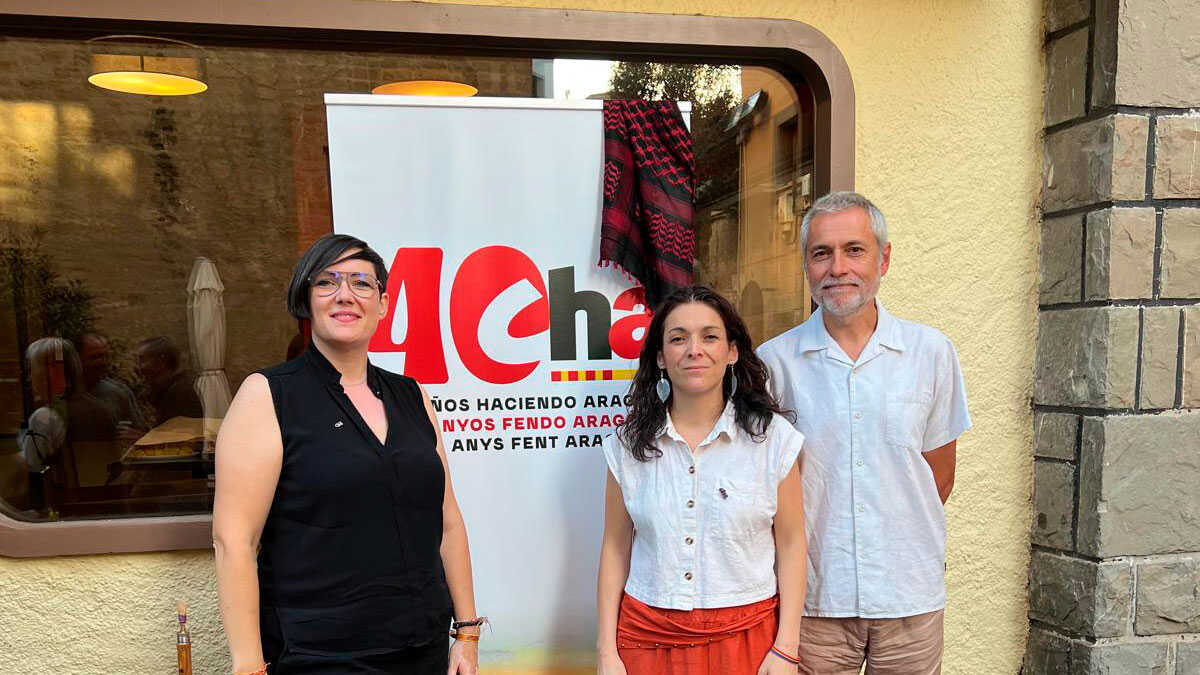 CHA marks 40 years in Jacetania and champions a left-wing alternative