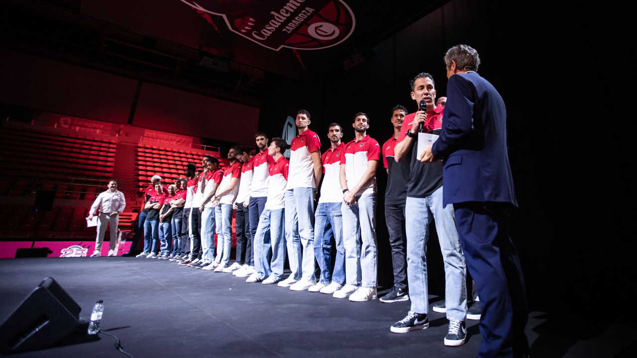 Casademont Zaragoza opens its 25th-anniversary season: "We are starting with tremendous excitement"