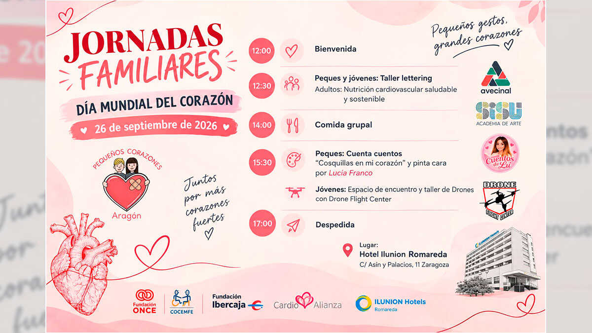 Zaragoza Marks World Heart Day with Donation of Medical Toys to Miguel Servet Hospital