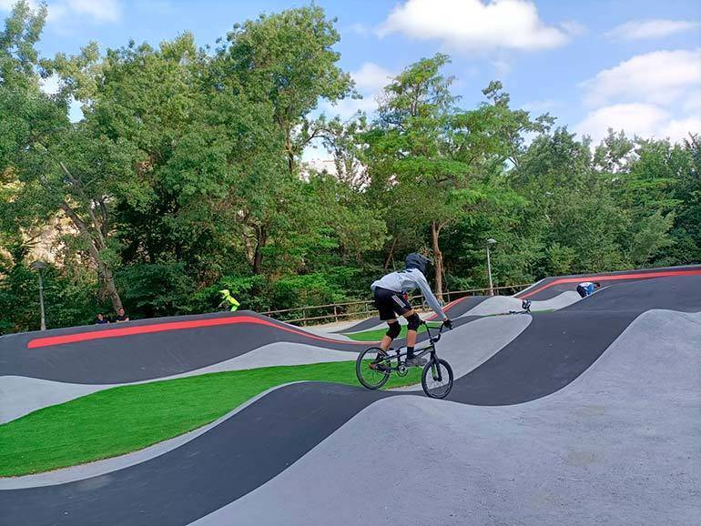 This Zaragoza neighborhood will get a new “pump track” with ramps and curves for thrill-seekers