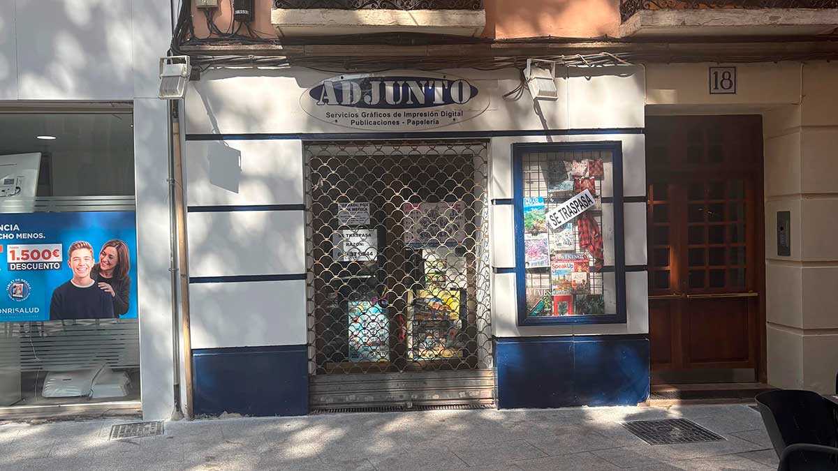 Quirky San Miguel Square stationery shop selling stickers and second-hand books closes due to illness