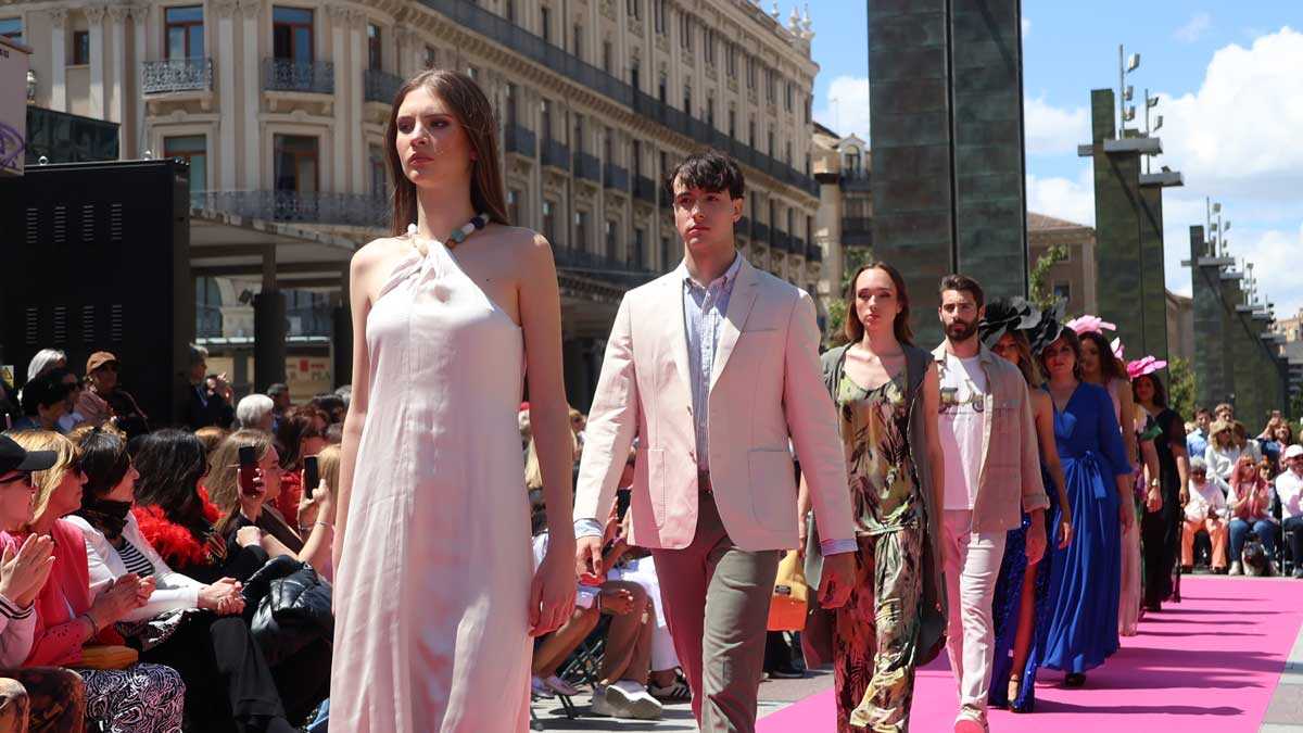 Aragón Fashion Week drops fashion retailers’ show in Plaza del Pilar: “It’s important for people to see us”