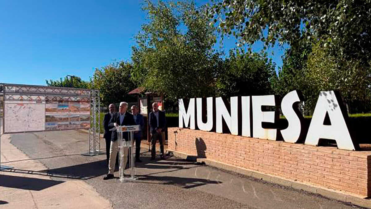 Works on the first route under the Extraordinary Plan to renew Aragon’s roads completed