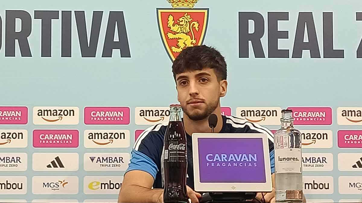Vadillo: "Every child dreams of reaching Real Zaragoza. I want to make the most of it and bring joy"