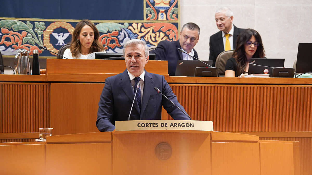Azcón warns data center decree puts €70 billion at risk for Aragon
