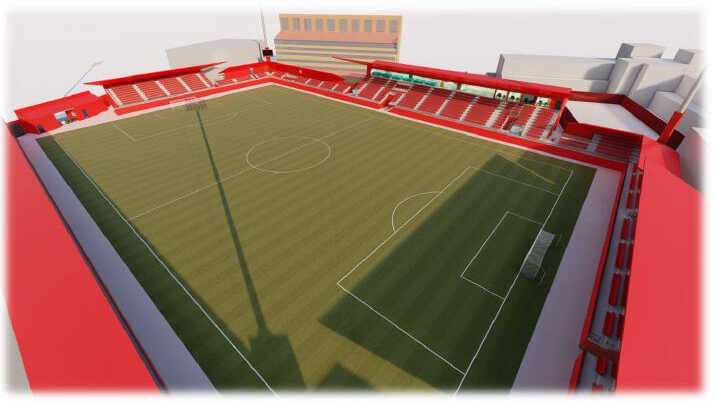 Pinilla Stadium renovation moves toward construction to increase capacity to 3,200 seats