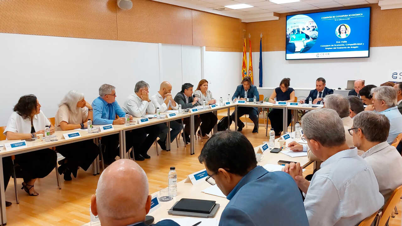 CEOE Aragón calls for greater efficiency to avoid losing investment and competitiveness