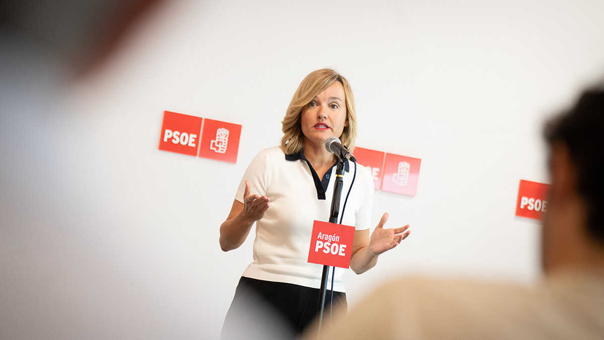 Alegría accuses Azcón of 'throwing Aragón's culture of consensus out the window'