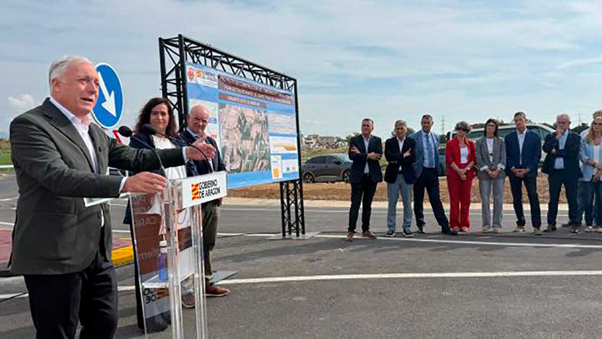 Less heavy traffic through Binéfar town center as eastern bypass opens