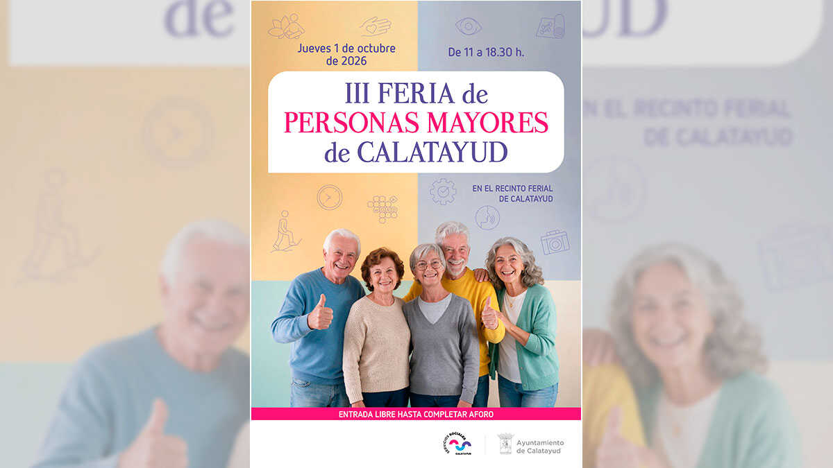Technology, Well-Being and Leisure: Calatayud Hosts Third Seniors Fair