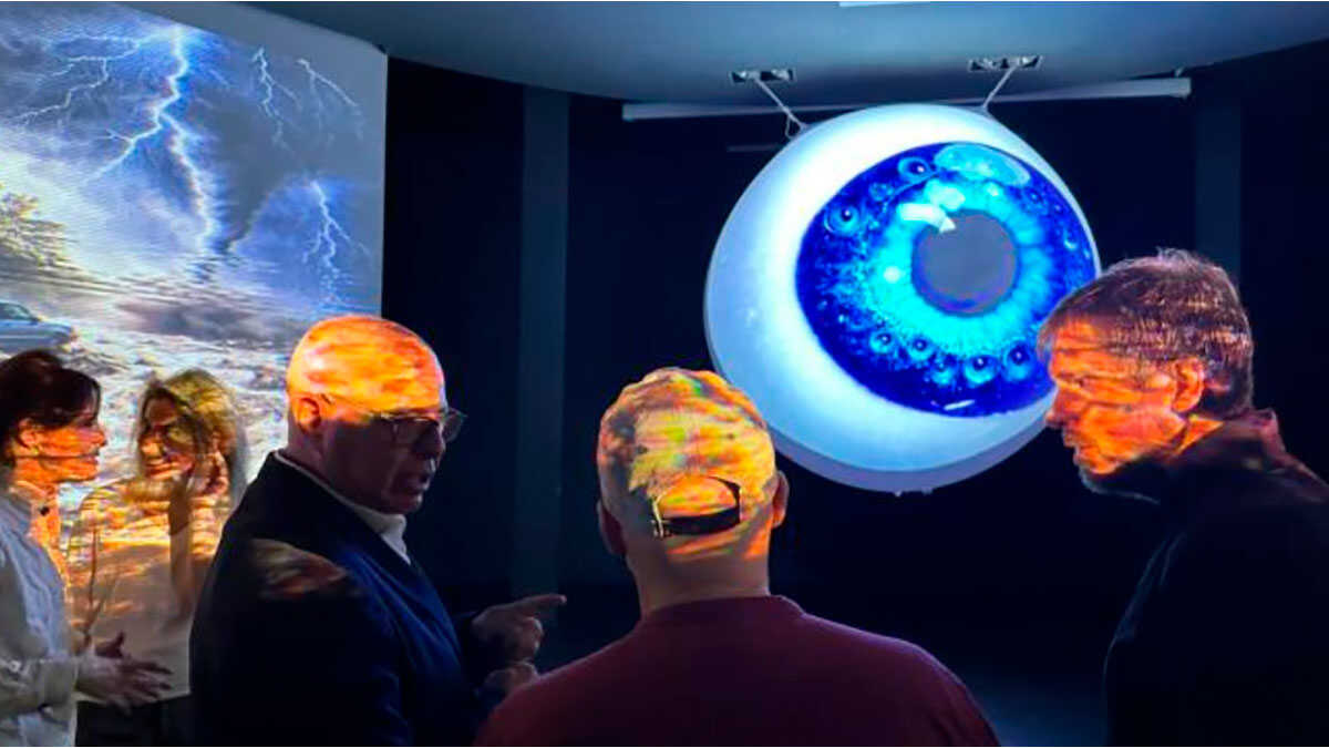 OPN Studio explores AI, information and power at Iaacc Pablo Serrano