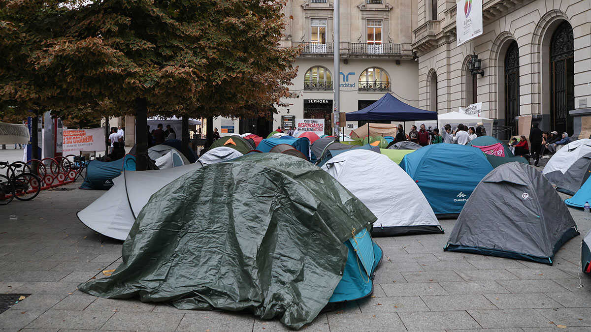 Zaragoza protest camp to be dismantled Saturday before march: “The struggle continues”
