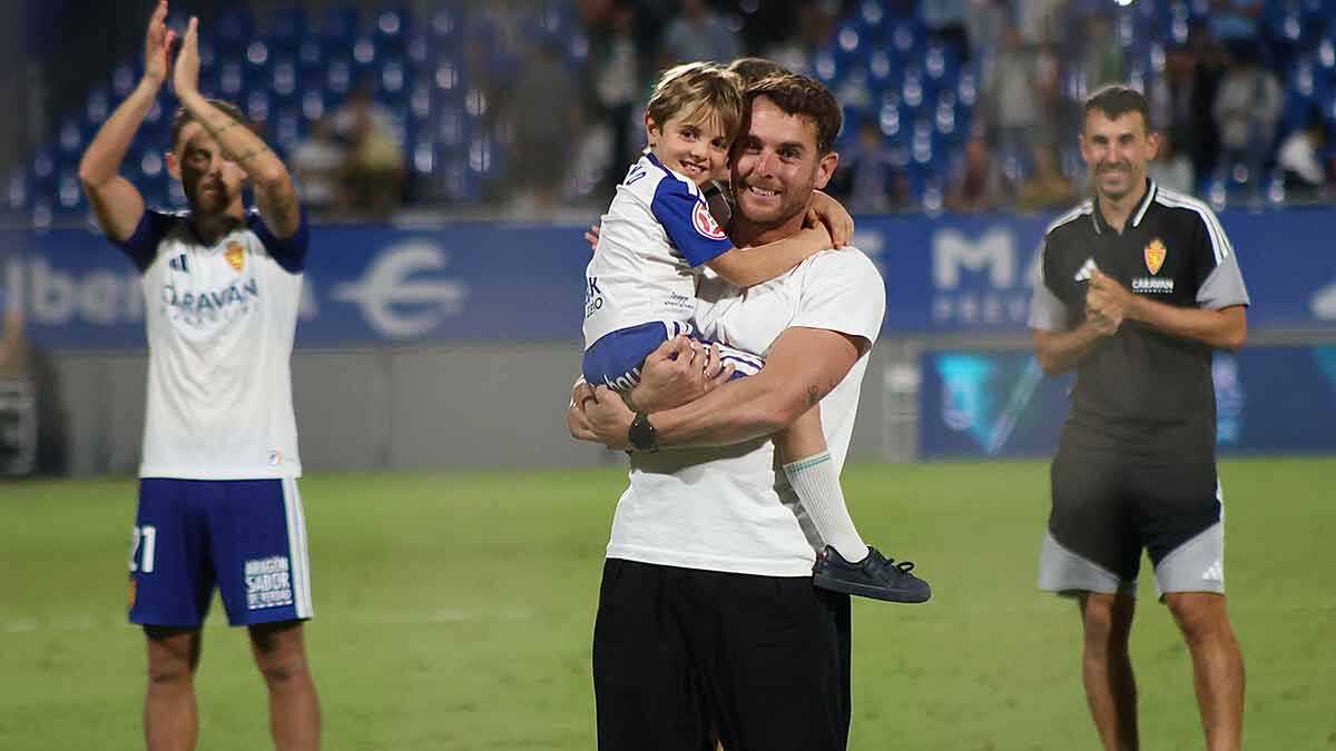 Ibai after Real Zaragoza's fifth win: "Back to work tomorrow because we want the sixth"