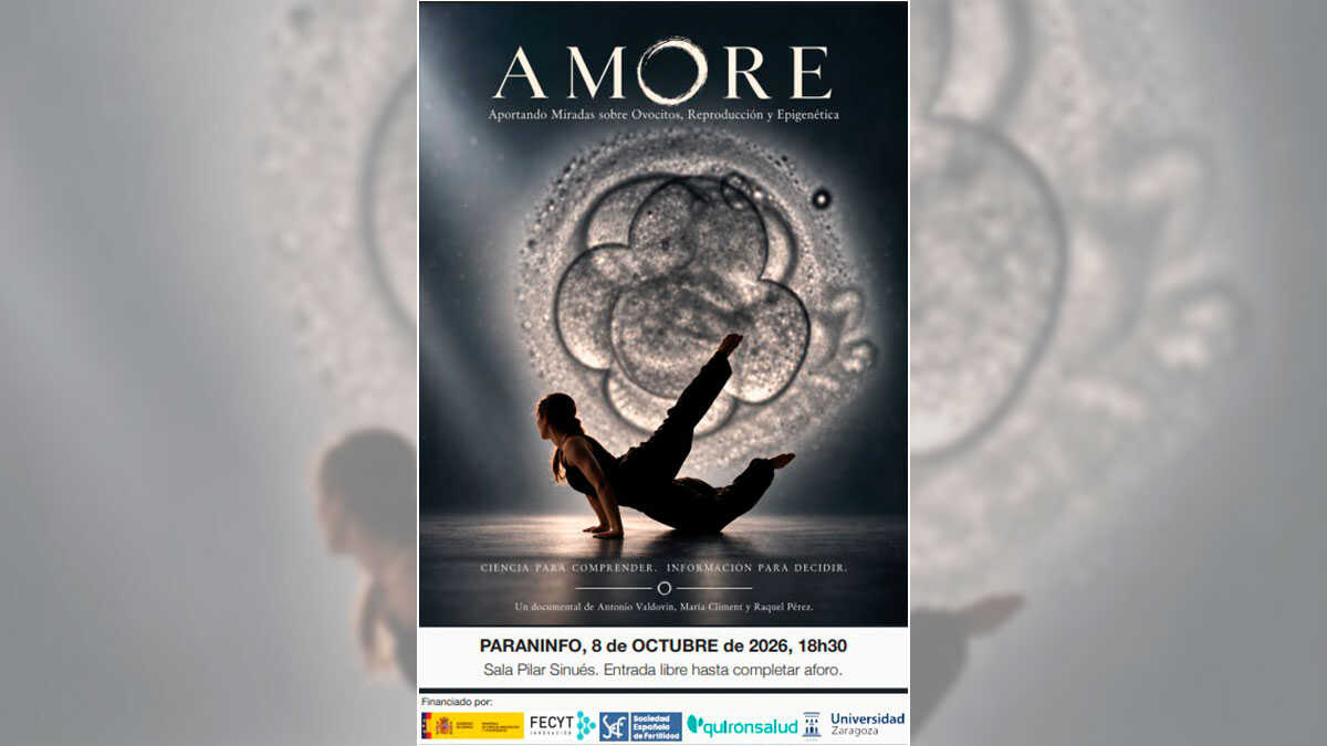 University of Zaragoza premieres Amore, a short film about delayed motherhood and fertility