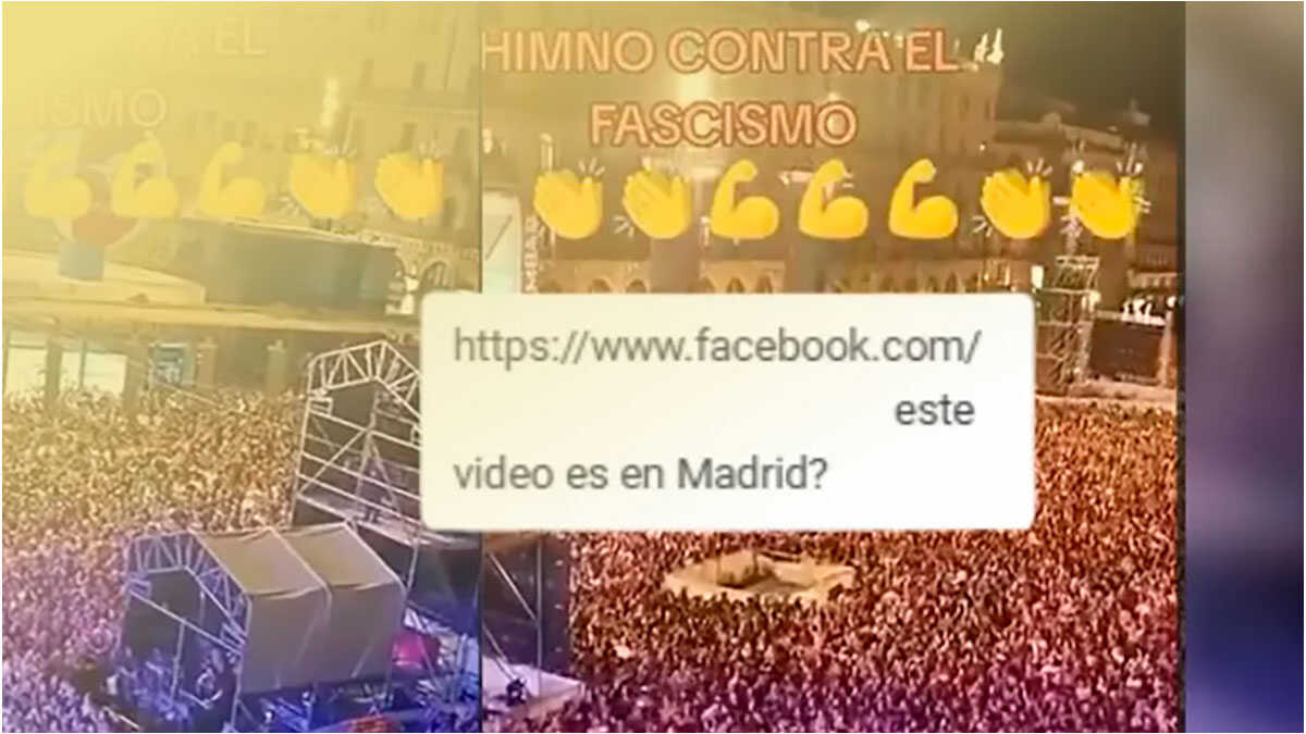 No, ‘Canto a la Libertad’ Was Not Played in Madrid During Housing Protests: Aragón Digital Video from 2023 Pilar Festival Manipulated