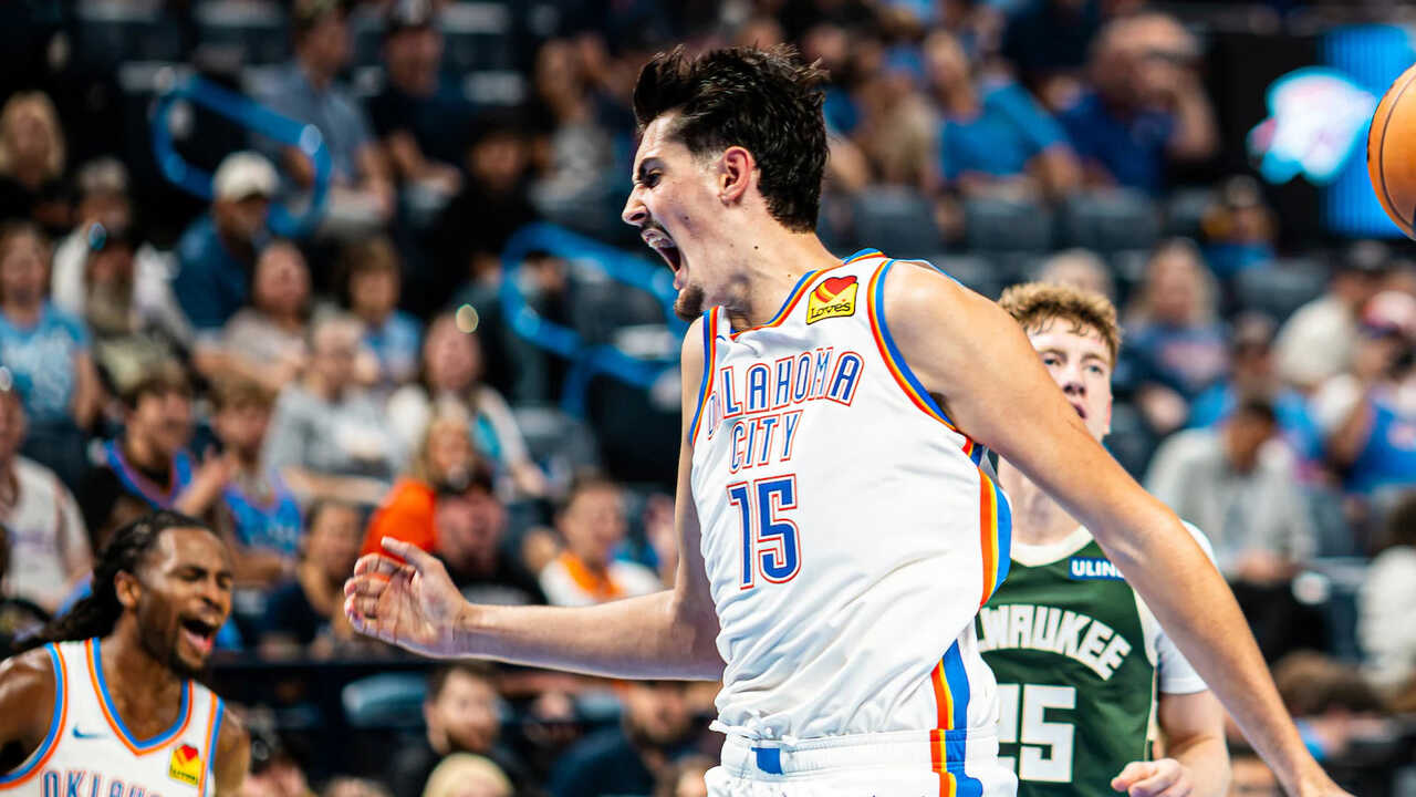 Aday Mara keeps defying expectations and shines for the Oklahoma City Thunder
