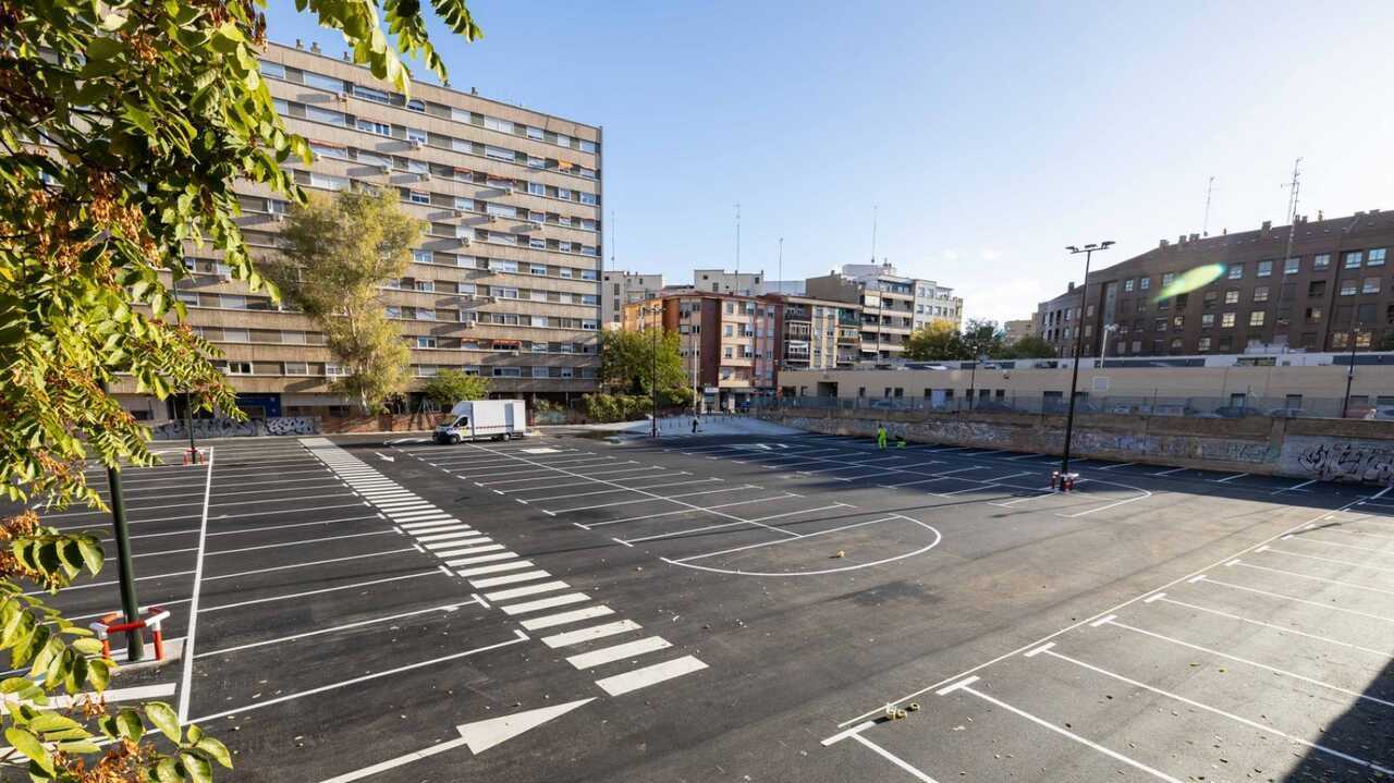 Delicias district adds 150 parking spaces after renovation of Parque Roma site