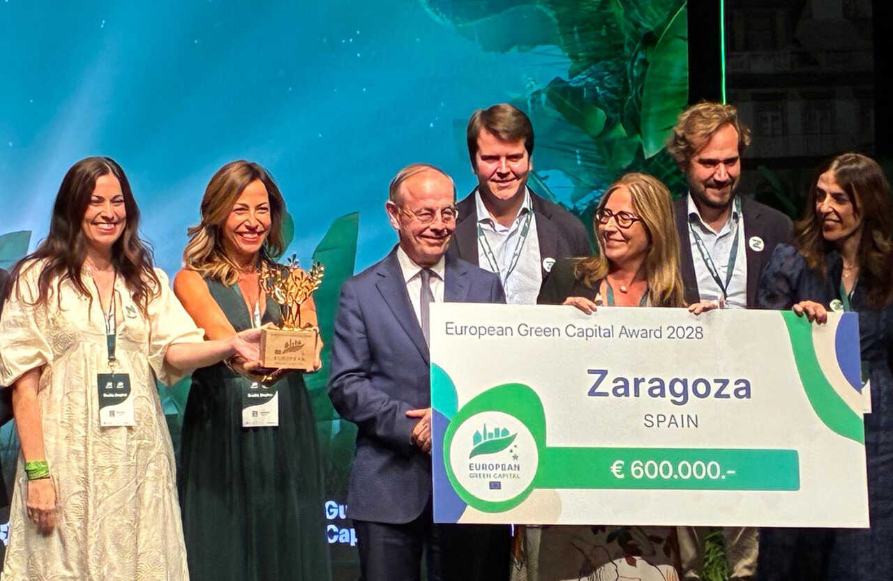Celebration in Guimarães: Zaragoza Is European Green Capital 2028