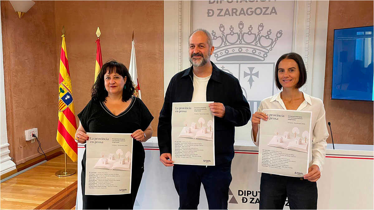 Eleven Aragonese writers to visit 33 municipalities with DPZ's “The Province in Prose” series