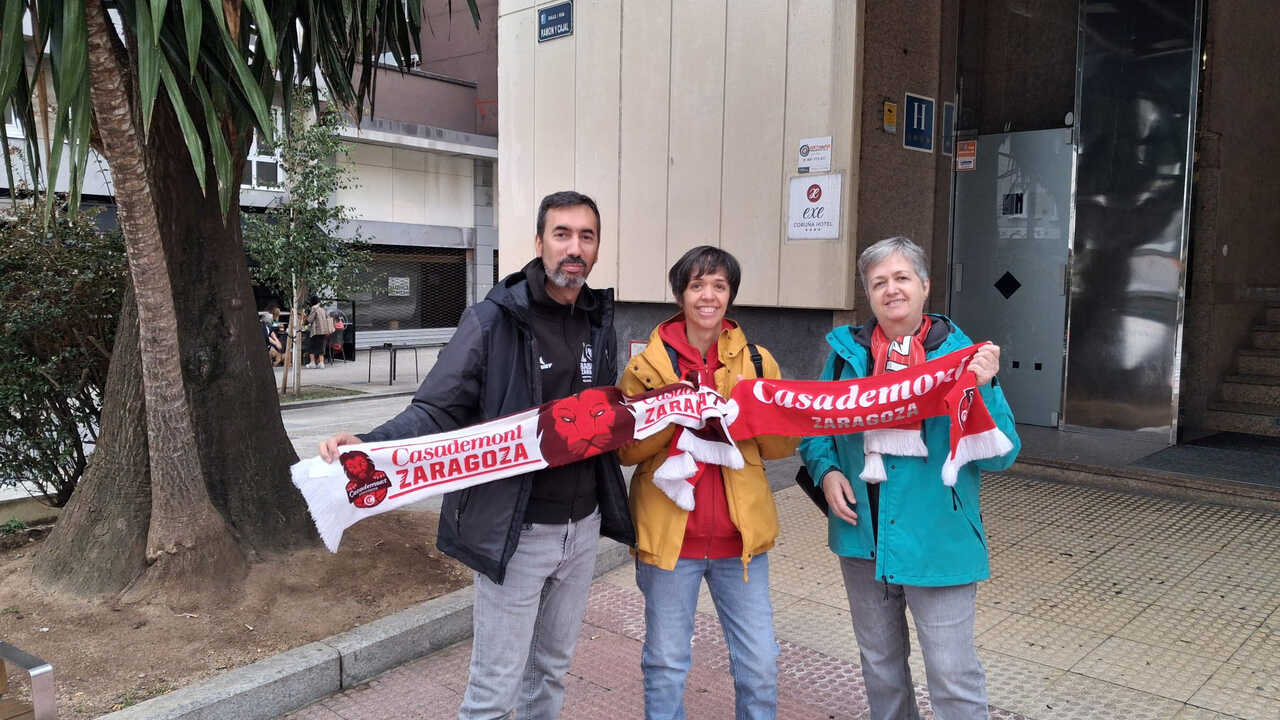 The Marea Roja's expedition and unwavering support: "It's a source of pride because fans feel they're building a club"