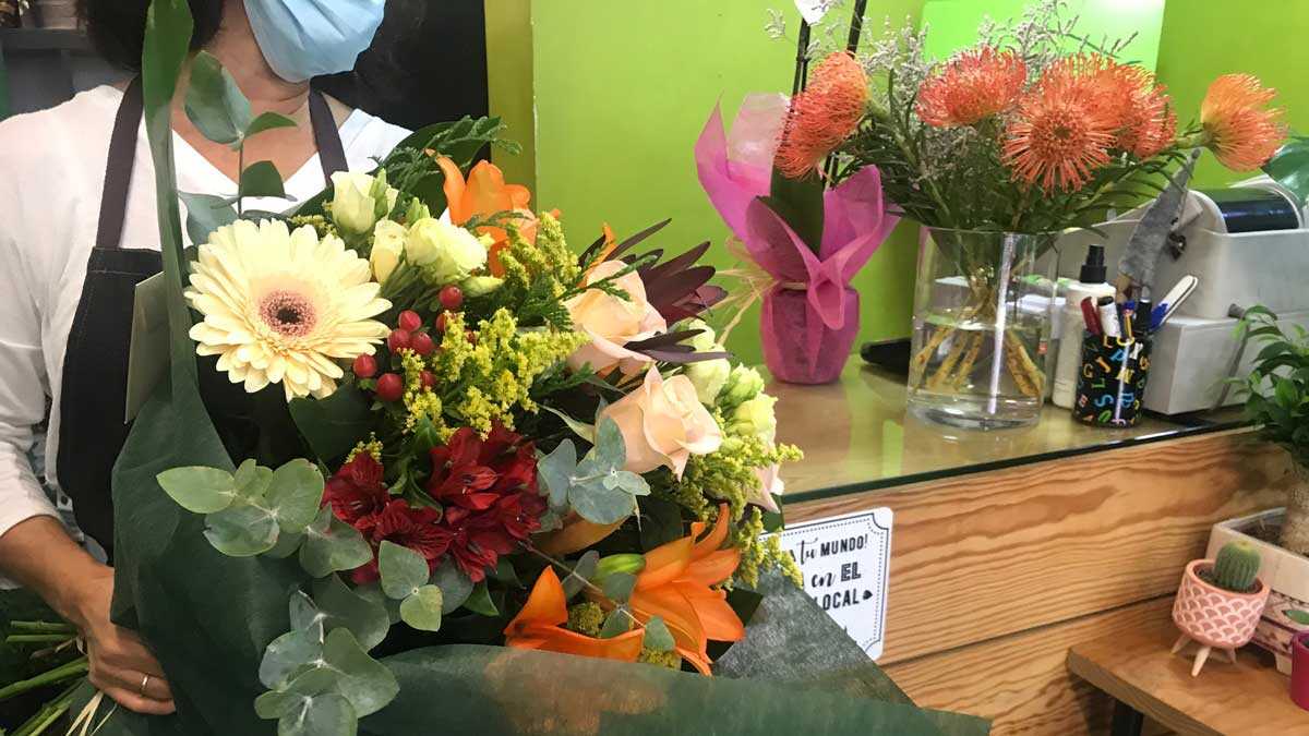 Five Years Ago in Aragon: Pandemic Hit Florists with 90% Fewer Bouquets for the Pilar Offering