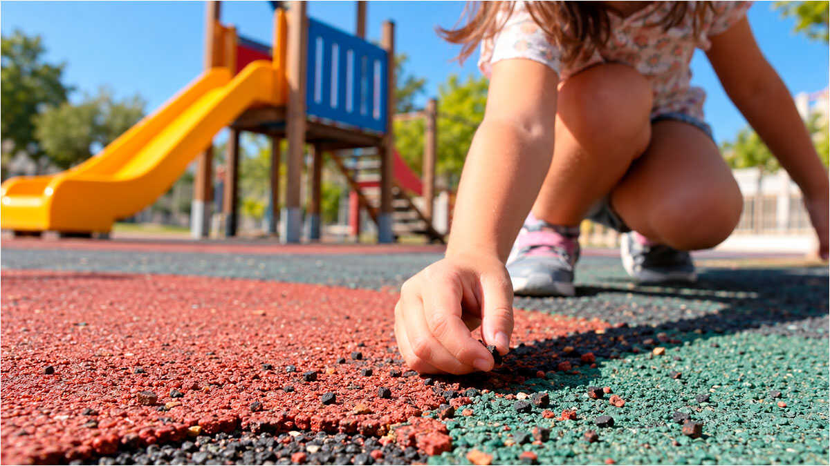 “They must be removed as soon as possible”: calls to take rubber flooring out of playgrounds