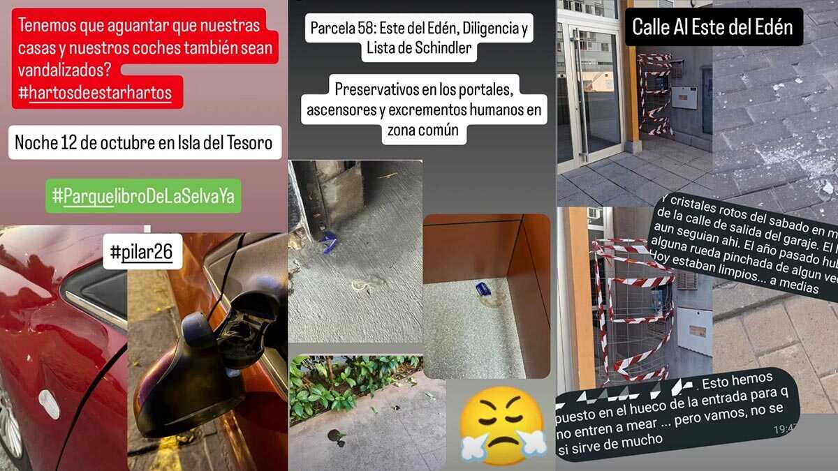 Complaints Over Litter and Vandalism Multiply in Valdespartera During the Pilar Festival