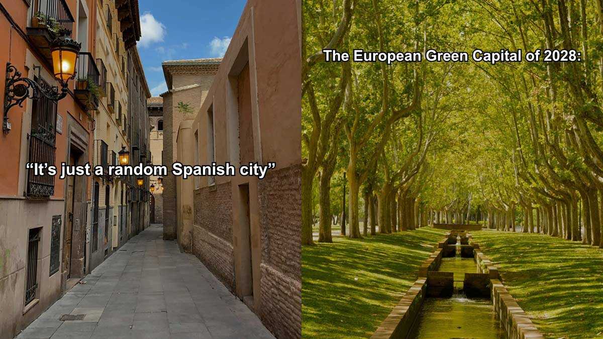 The ironic viral post celebrating Zaragoza: "Just another Spanish city"