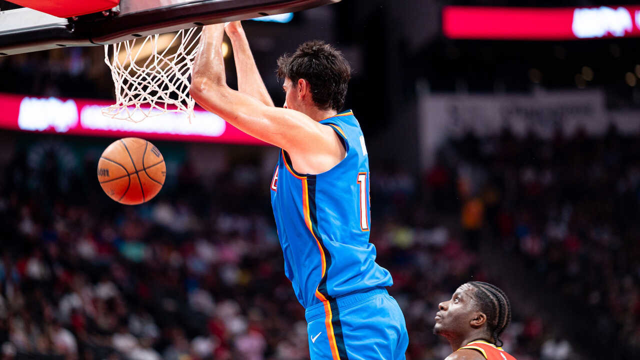 Aday Mara appears to be outplaying his Thunder rival, but his NBA debut could be in jeopardy