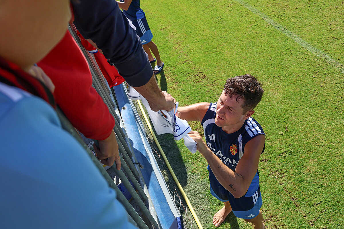 Ander Herrera on his unpaid spell at Real Zaragoza: "I wouldn’t be a professional without this club, and I owe it a great deal"