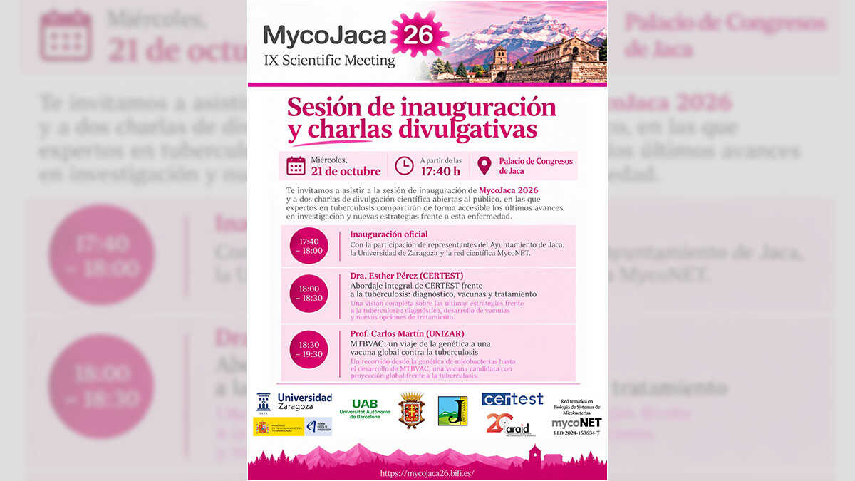 More Than 80 Scientists Gather in Jaca to Address New Tuberculosis Challenges