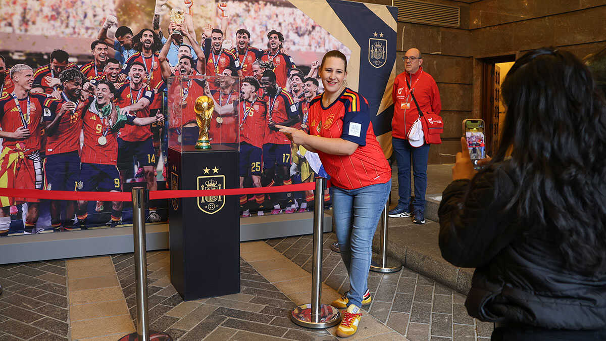 Zaragoza bids farewell to the World Cup: "It is a unique experience"
