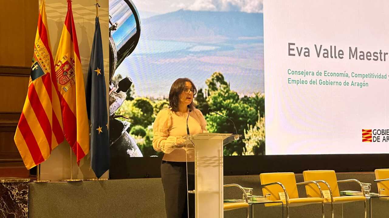 Eva Valle: "Aragon's economy is in good shape despite a challenging international backdrop"