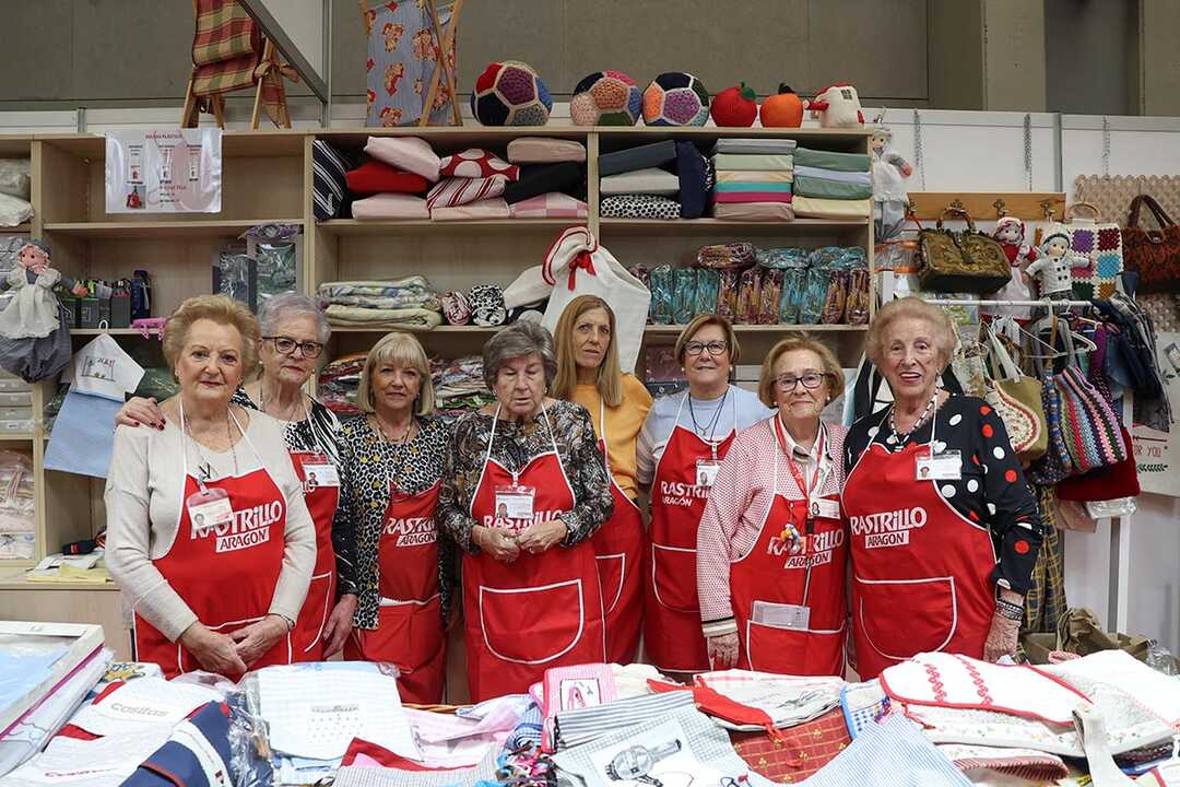A new Iberian products stand, jotas and solidarity: Rastrillo Aragón returns to the Multiusos with clothes, toys and books