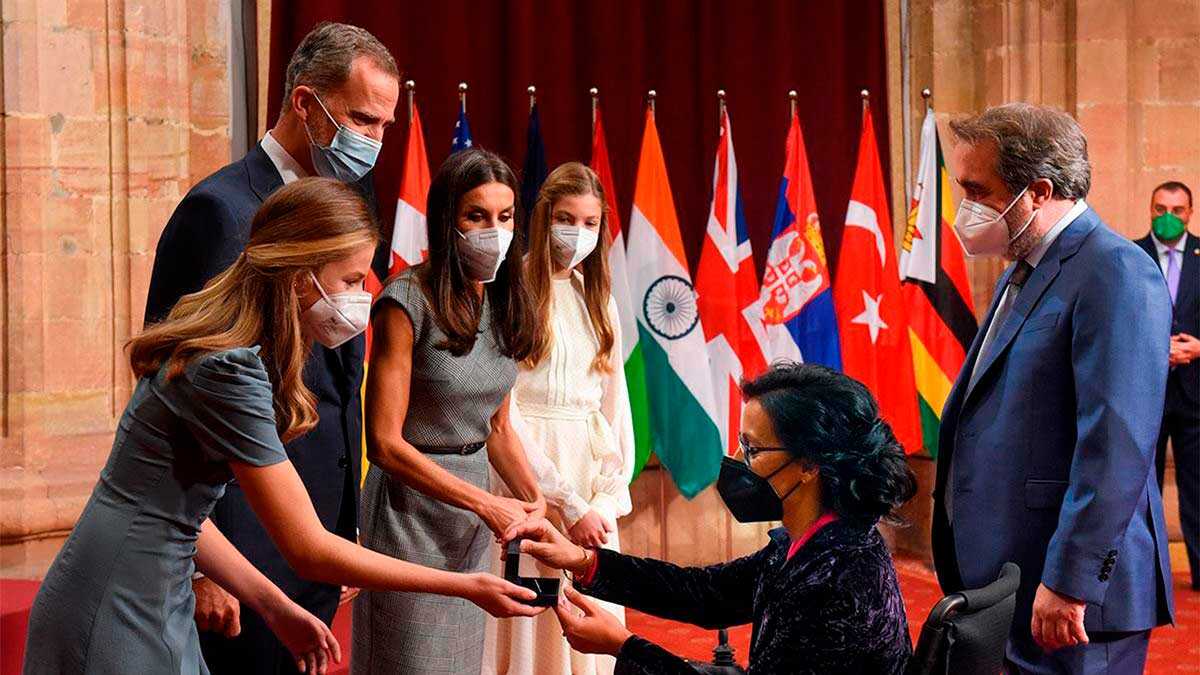 Five years ago in Aragon: swimmer Teresa Perales received the Princess of Asturias Sports Award