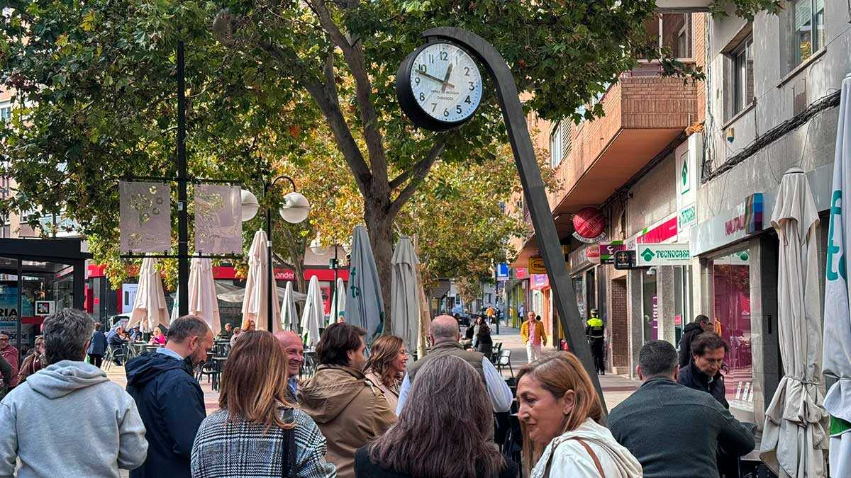 Torrero’s Canteras Square clock starts working again