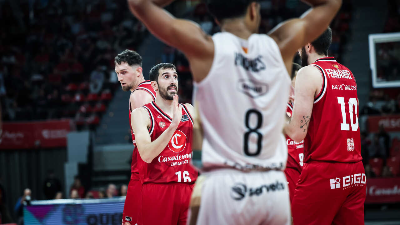 Casademont Zaragoza hails Guillem Vives' leadership: "He helps us enormously every day"